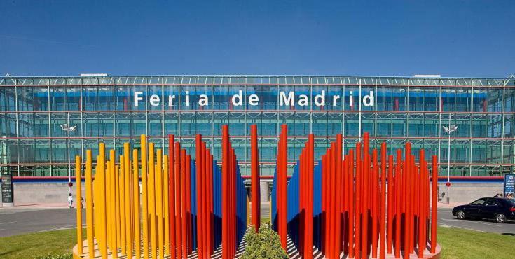 Apartment Madrid Barajas Bagian luar foto